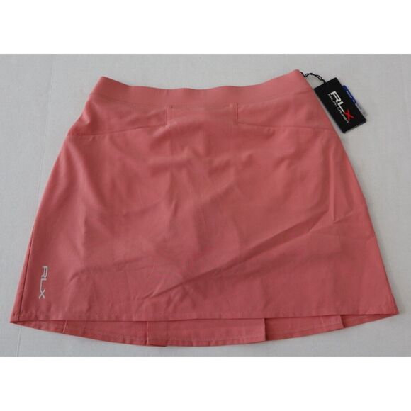 Ralph Lauren RLX Women's Sz S Pink Stretch Back Pleated AIM 17" Golf Skort - Picture 8 of 12